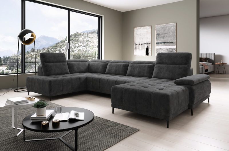 Hjørnesofa Focus XL 352x204cm.