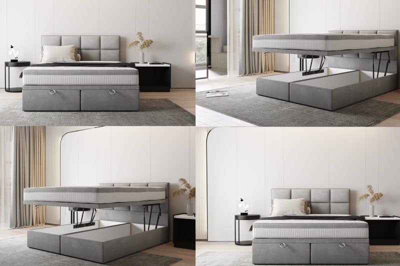 Royal Sengeramme med pocketmadrass inkludert