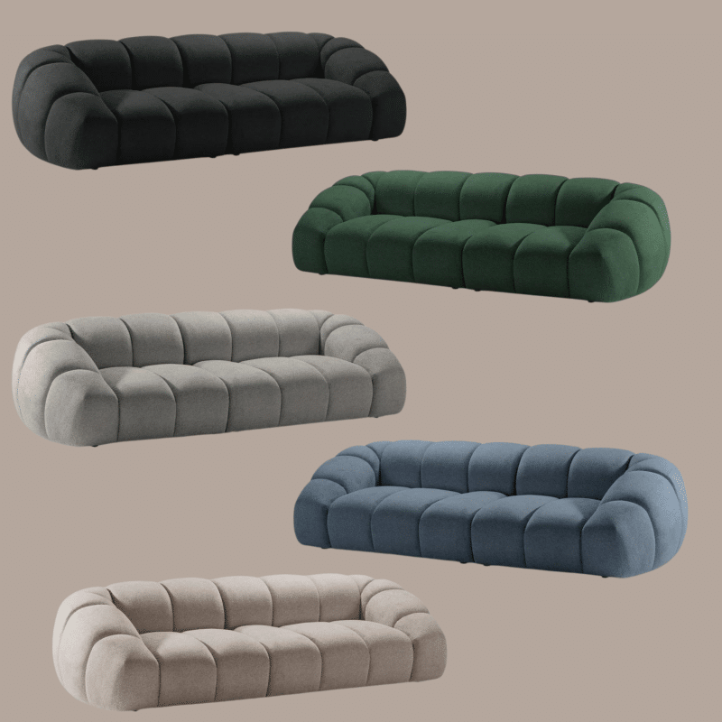 Diana (4-seters sofa) 294x114cm.