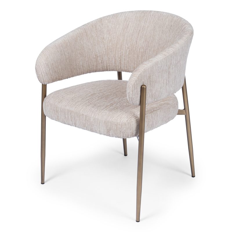 Spisestol UMBRA Beige / Gullben