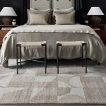 Teppe Tulla Håndvevd og Tuftet Ull 120x180 Elfenben/Beige