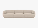 Miley 3-seter sofa i chenille – moderne eleganse og maksimal komfort
