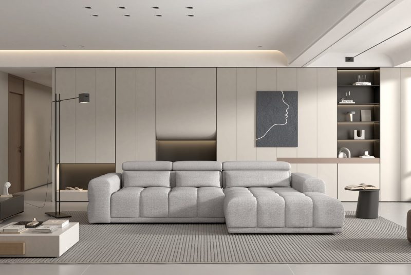 Panama Mini hjørnesofa – Smart komfort med elektrisk regulering