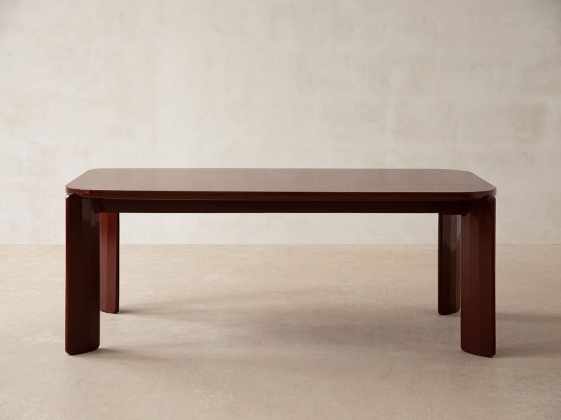 Gabana spisebord 200 x 100 cm – høyglans, avrundede kanter og moderne design