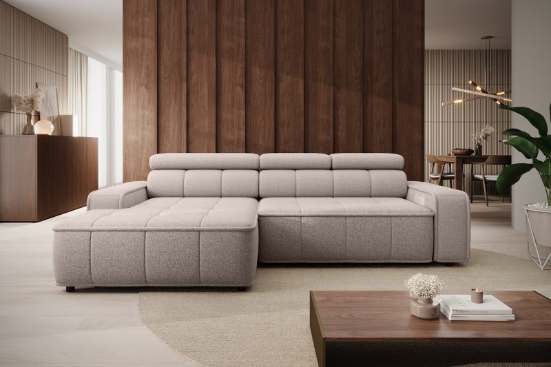 Thiago hjørnesofa – Elektrisk komfort i moderne form