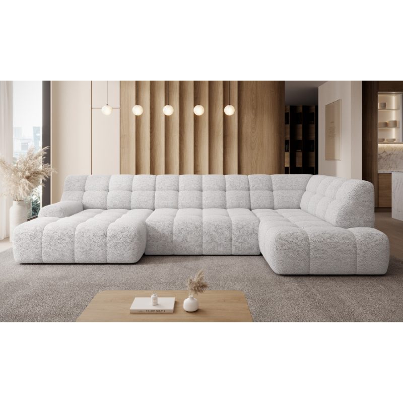 Cocoon XL hjørnesofa – Stor U-formet sofa med elektrisk setedybde