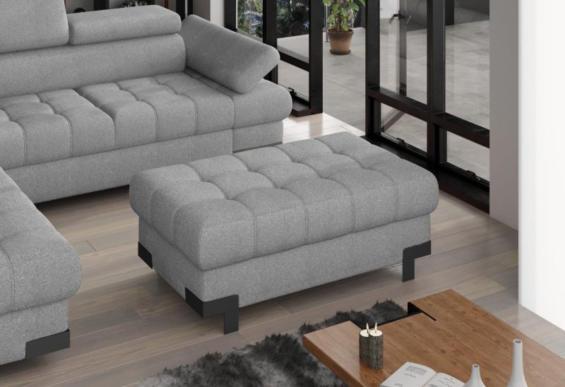 SELVA puff fra Wersal – moderne og romslig sittepuff