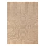 Teppe Isla Håndtuftet Ull 160x230 Beige