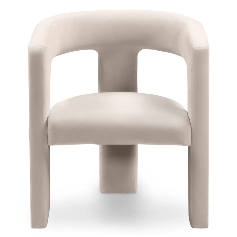 LORY 6493 lenestol – Elegant komfort i Milk Tea Velvet