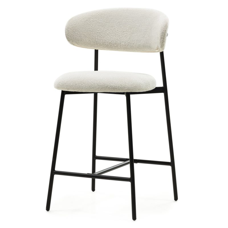 BARSTOOL FRESNO UDC23054 UF995-01 creamy/black