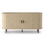 Gliss S4234-01 skap – Moderne 160 cm oppbevaringsløsning i lys eik