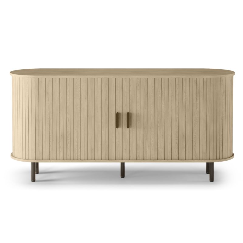 Gliss S4234-01 skap – Moderne 160 cm oppbevaringsløsning i lys eik