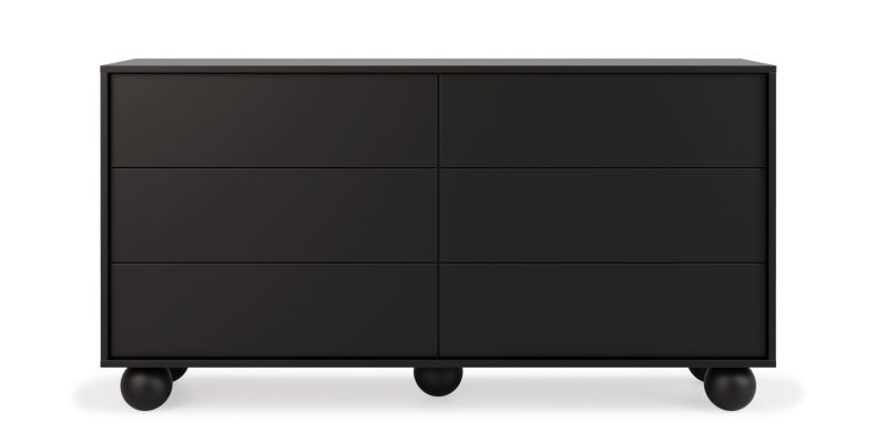 Kommode 6SK ALDO svart