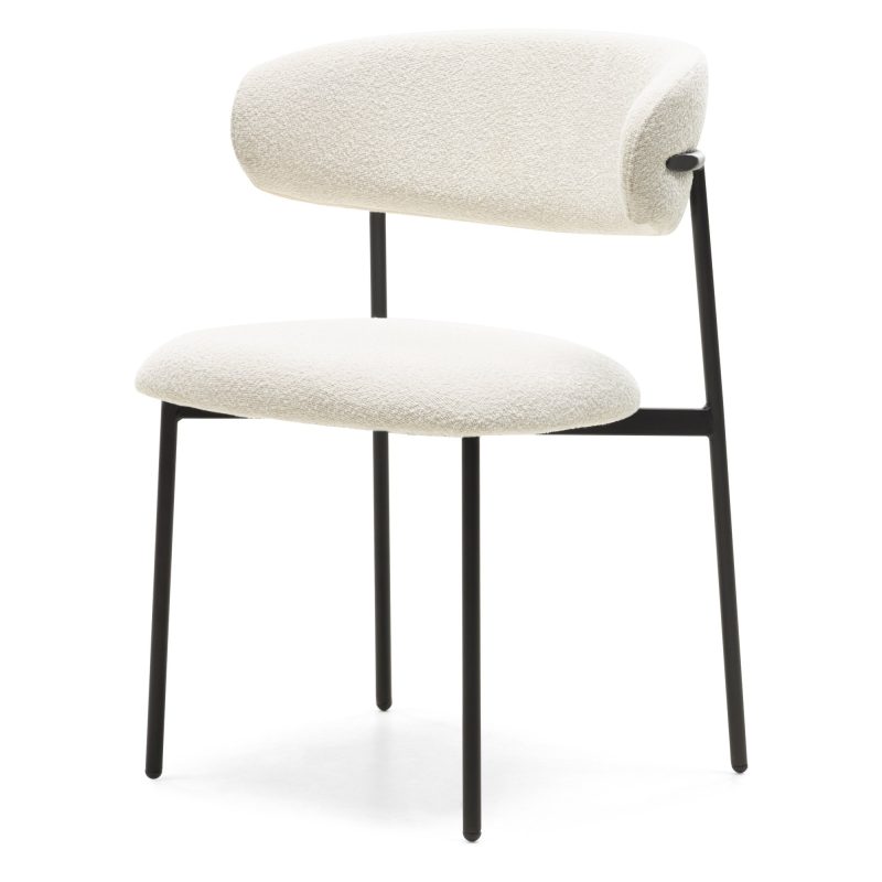 Spisestol FRESNO Krem/Svart