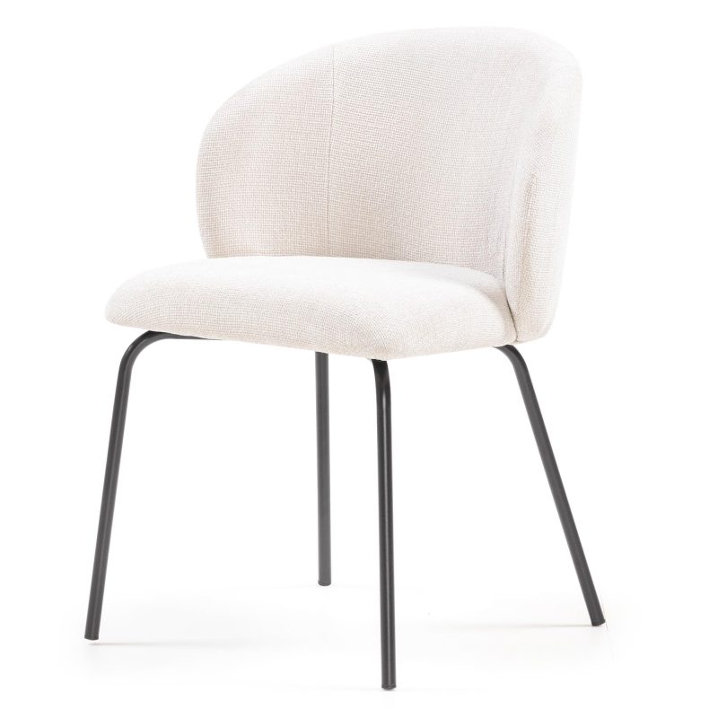 Spisestol LARISA Beige/Svart