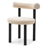 Spisestol PEDRO Bouclé Lys Beige