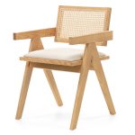 Spisestol FRIDA Natur / Lys Beige