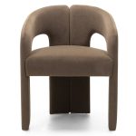 Castelo spisestol – buet komfort i mocha tekstil