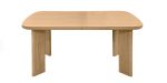 MARBELLA GL-DT164 spisebord – Uttrekkbart bord i natural finish (160/200×100 cm)