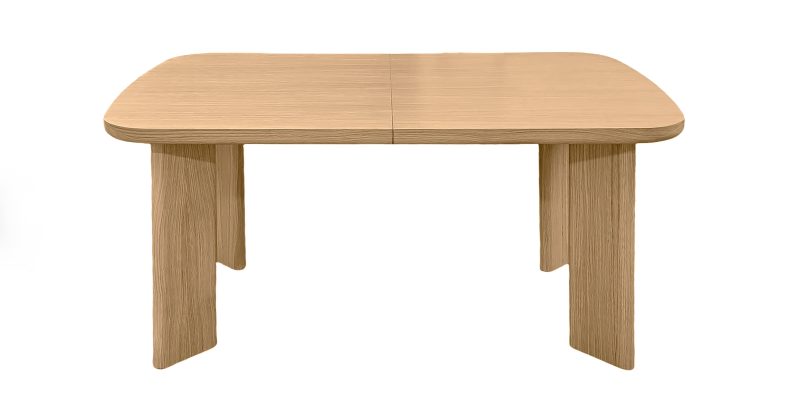 MARBELLA GL-DT164 spisebord – Uttrekkbart bord i natural finish (160/200×100 cm)