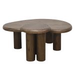 SIROCCO settbord – Moderne bordsett i røkt eikefinér