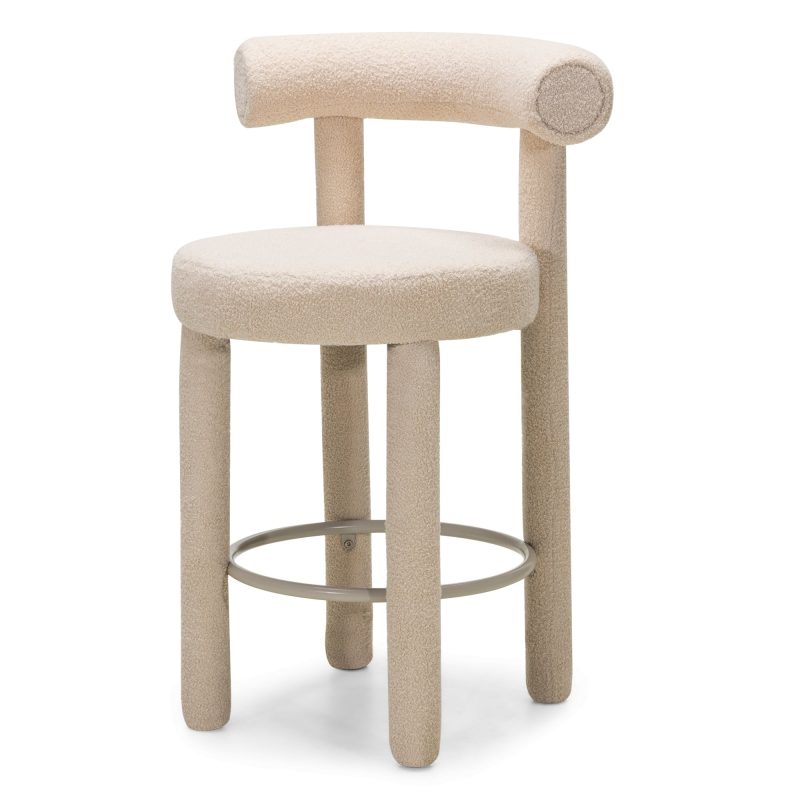 Barstol PEDRO 2.0 Beige Stoff