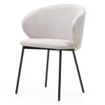 Spisestol ADRANO Krem/Svart