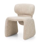 Nabila – Loungestol i KSN19144-17 beige strukturstoff fra Bella Home