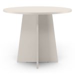 Merlo spisebord – rundt 100 cm i kasjmirfarge