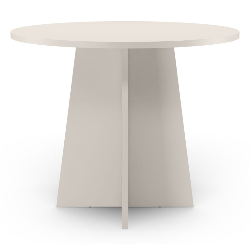 Merlo spisebord – rundt 100 cm i kasjmirfarge