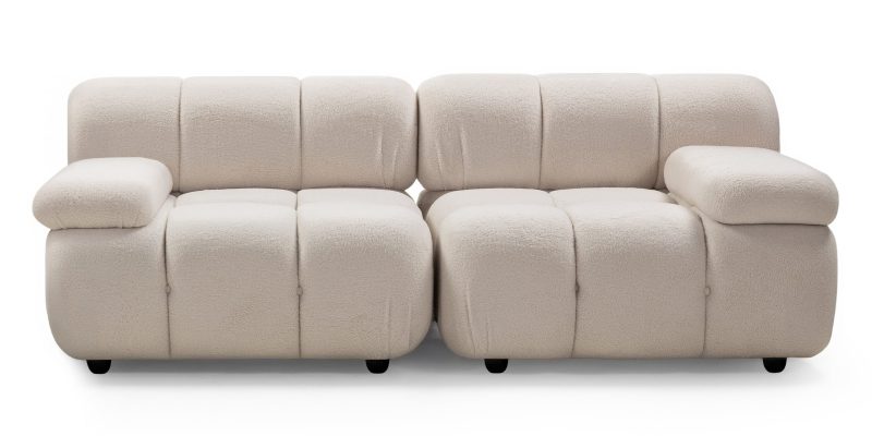 FLUF BIG sofa – Myk Teddy-komfort i skulpturelt design