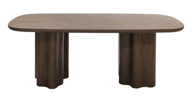 Jalo spisebord 200x100 cm – Mørk valnøtt