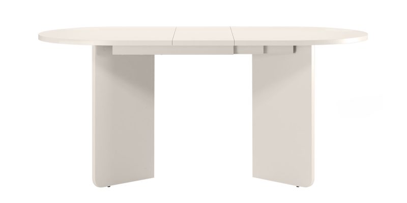 Lou spisebord – uttrekkbart 140–200 cm, ovalt, kasjmir