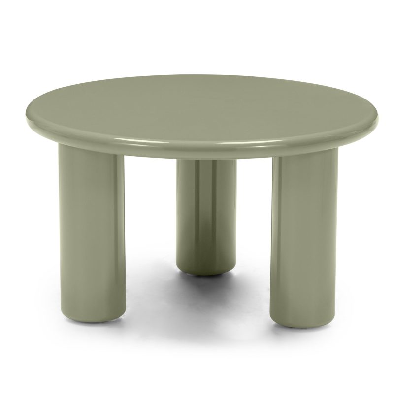 BLAIR Salongbord – Lite rundt sofabord i Green Sage