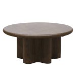 Jalo sofabord 80 cm – Mørk valnøtt og moderne eleganse