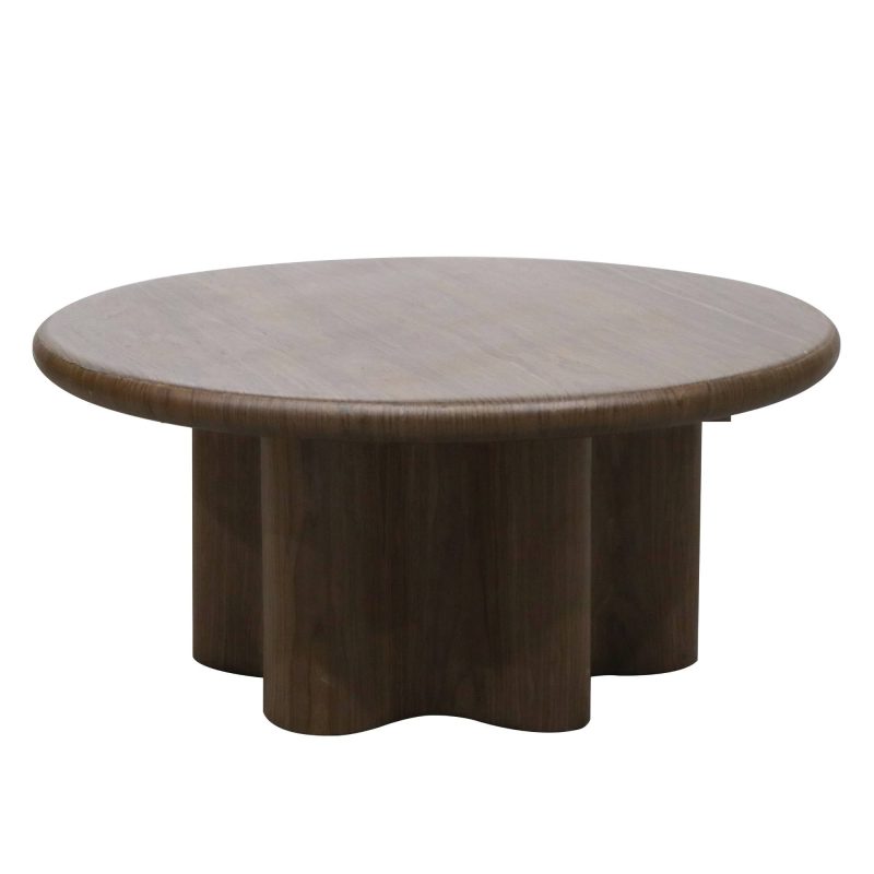 Jalo sofabord 80 cm – Mørk valnøtt og moderne eleganse