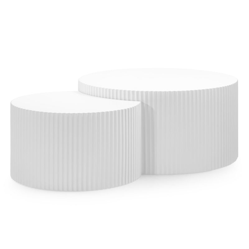 Sofabord Set BELMONTE White