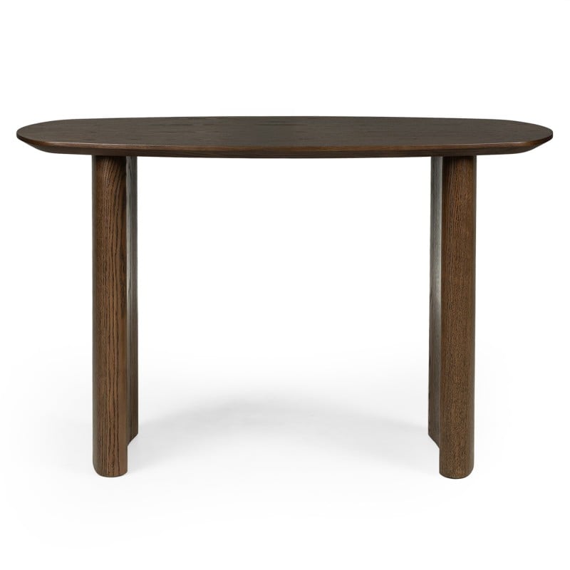 Oriento Skrivebord / Konsollbord 120 x 60 x 75 cm – Mørk Eik Finér